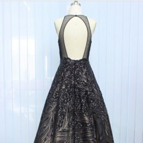 Jovani sequins prom ball gown - Picture 2 of 7